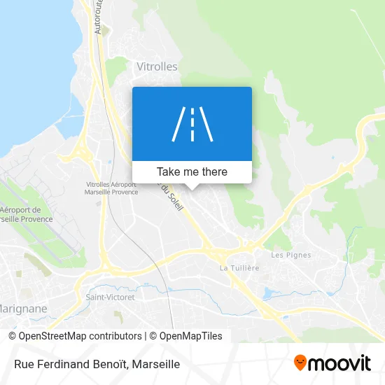 Rue Ferdinand Benoït map