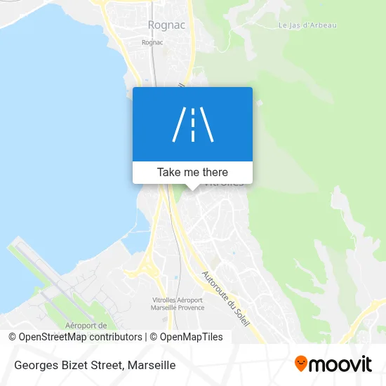 Rue Georges Bizet map