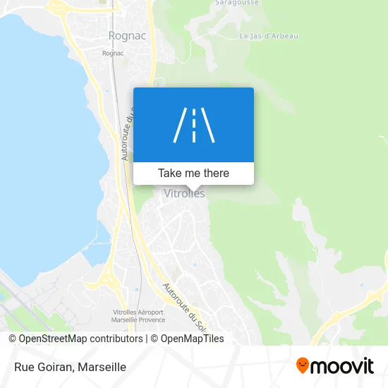 Rue Goiran map