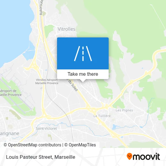 Rue Louis Pasteur map