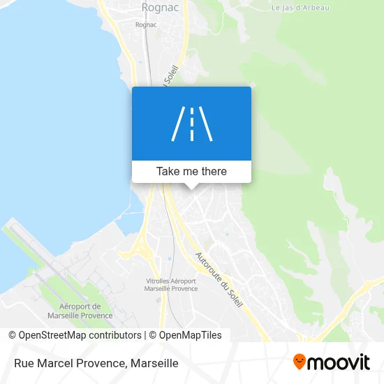 Rue Marcel Provence map