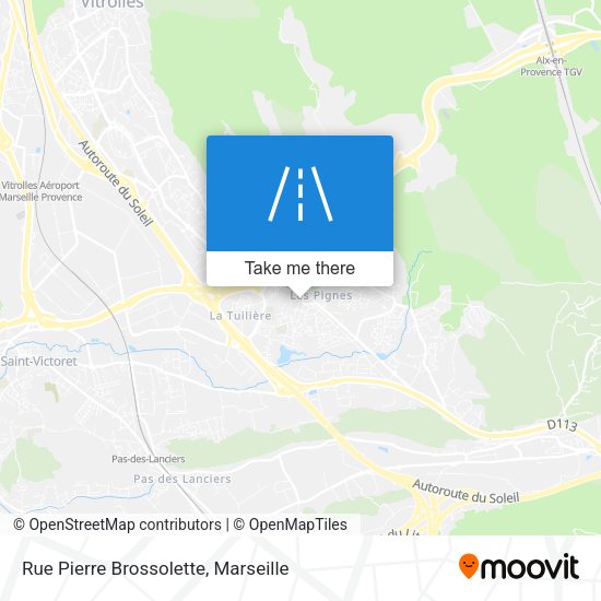 Rue Pierre Brossolette map