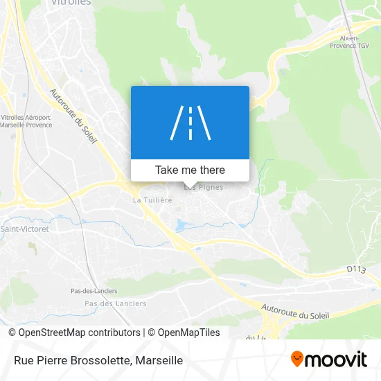 Rue Pierre Brossolette map