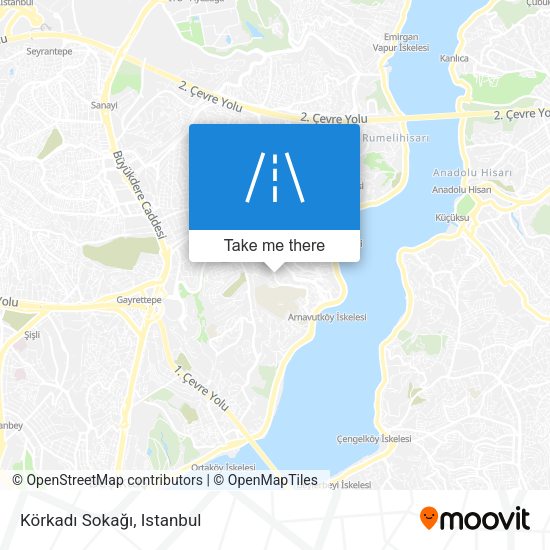 Körkadı Sokağı map