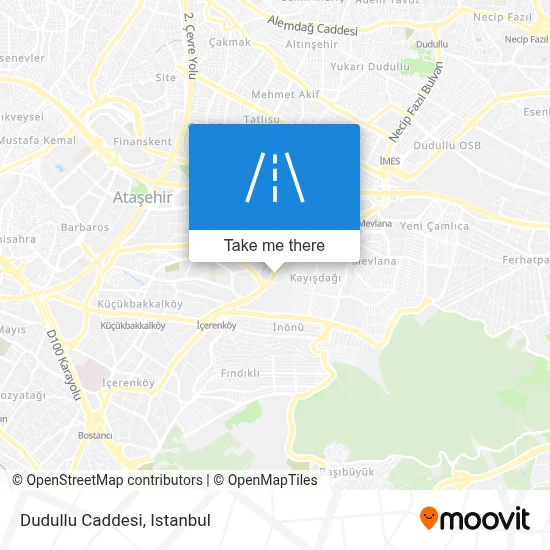 Dudullu Caddesi map