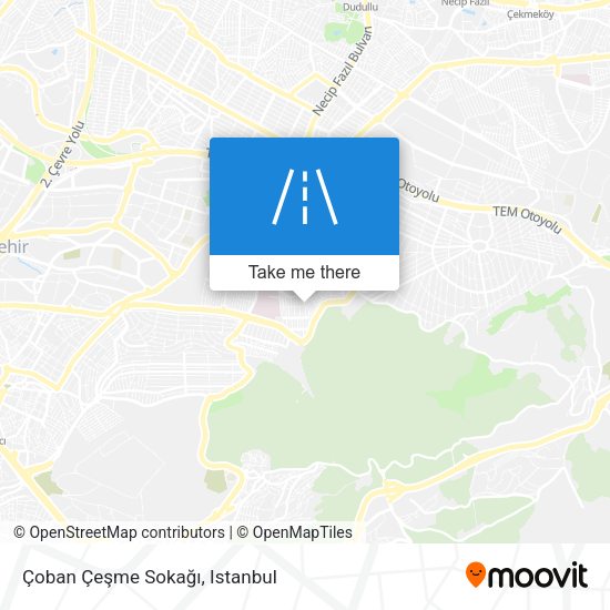 Çoban Çeşme Sokağı map