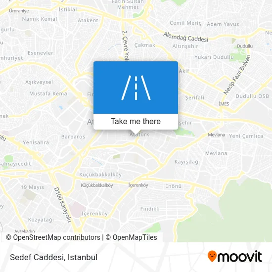 Sedef Caddesi map