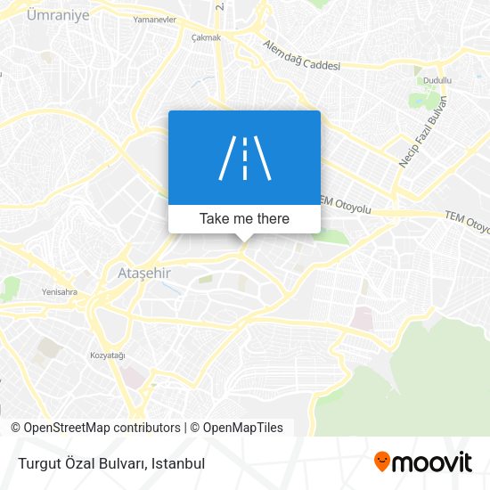 Turgut Özal Bulvarı map