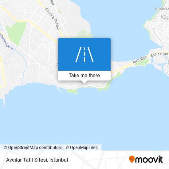 Avcılar Tatil Sitesi map