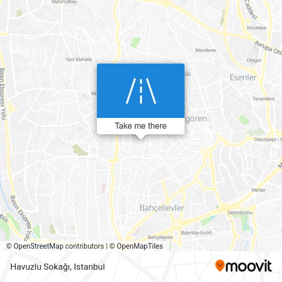 Havuzlu Sokağı map