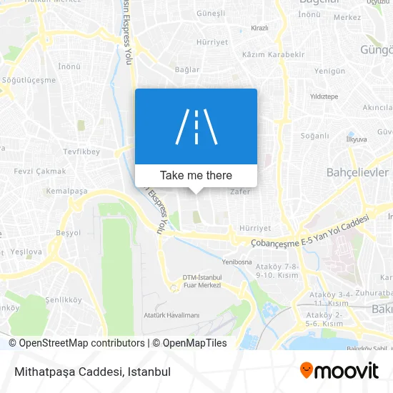 Mithatpaşa Caddesi map