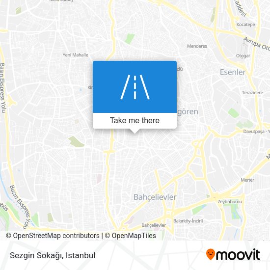 Sezgin Sokağı map