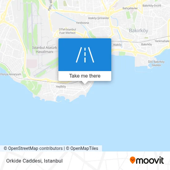 Orkide Caddesi map