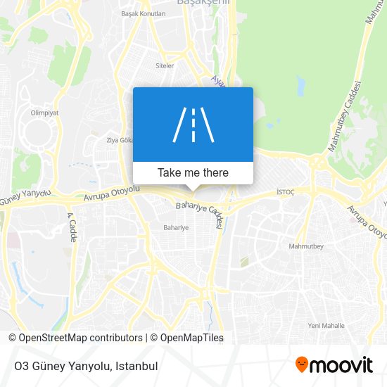 O3 Güney Yanyolu map