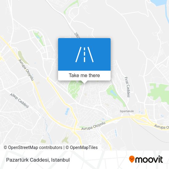 Pazartürk Caddesi map