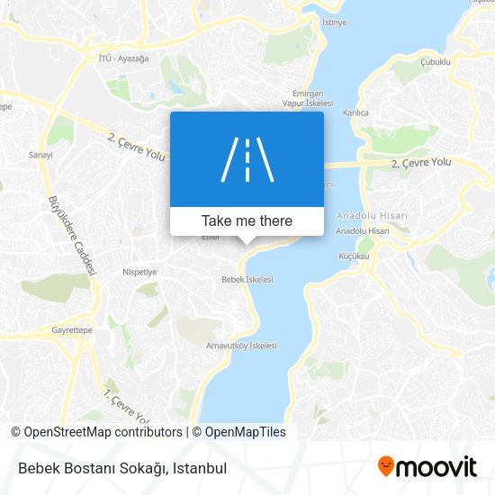 Bebek Bostanı Sokağı map