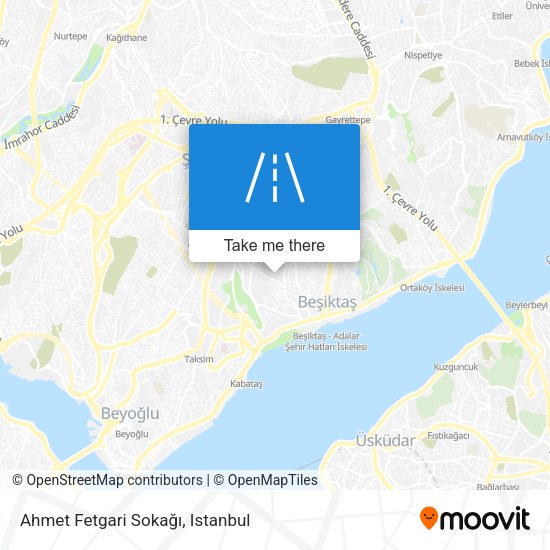 Ahmet Fetgari Sokağı map