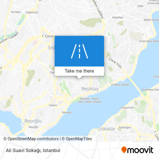 Ali Suavi Sokağı map