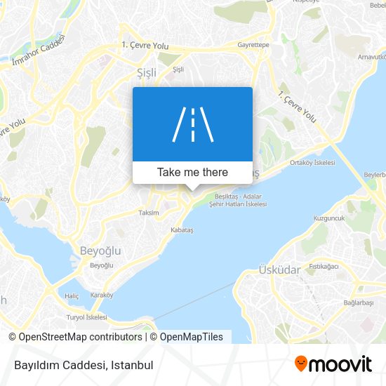 Bayıldım Caddesi map