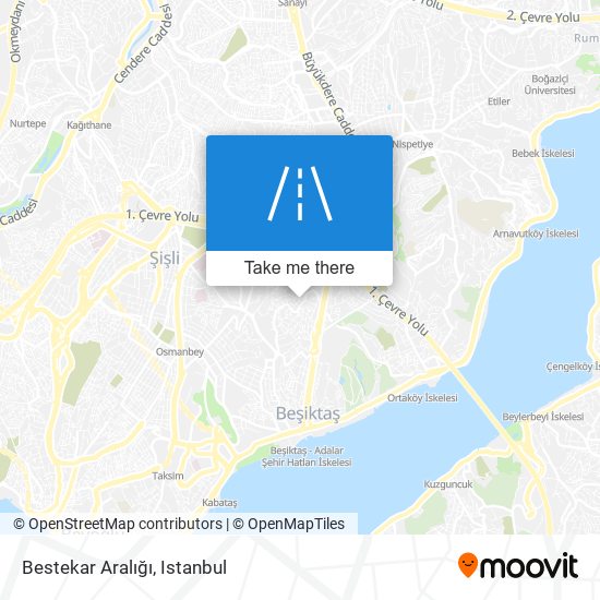 Bestekar Aralığı map