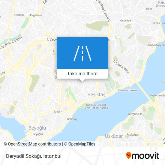 Deryadil Sokağı map