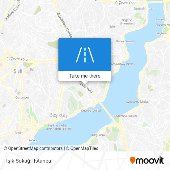 Işık Sokağı map