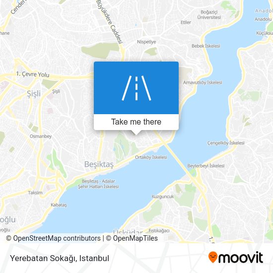 Yerebatan Sokağı map