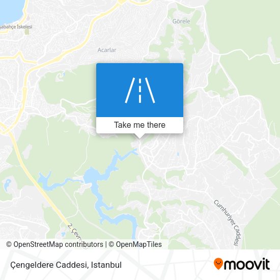 Çengeldere Caddesi map