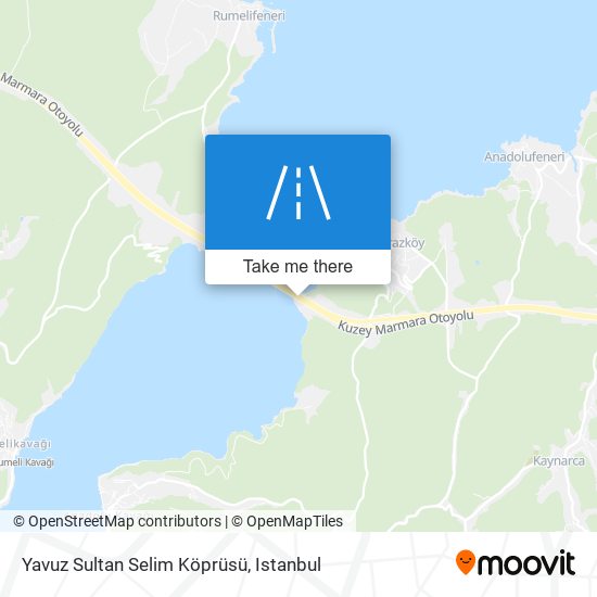 Yavuz Sultan Selim Köprüsü map