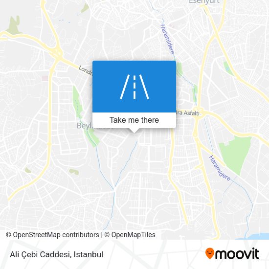 Ali Çebi Caddesi map