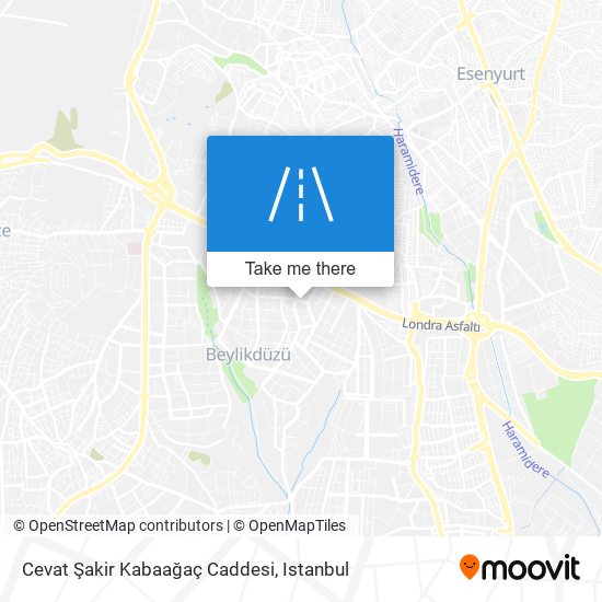 Cevat Şakir Kabaağaç Caddesi map