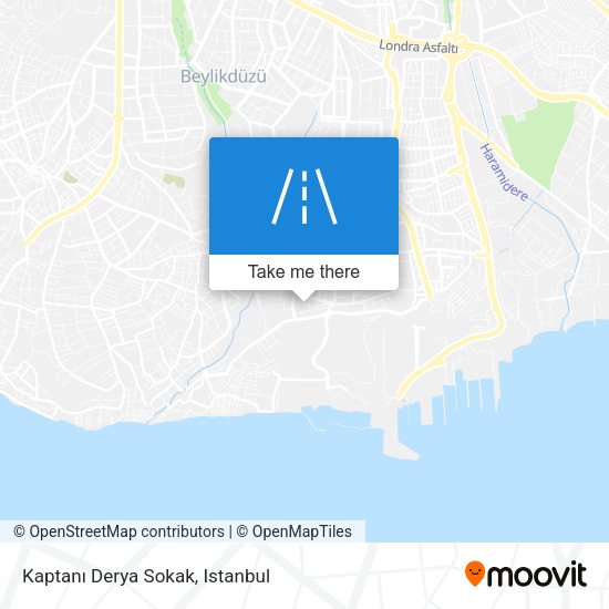 Kaptanı Derya Sokak map