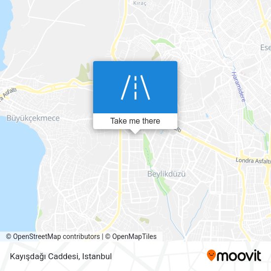 Kayışdağı Caddesi map