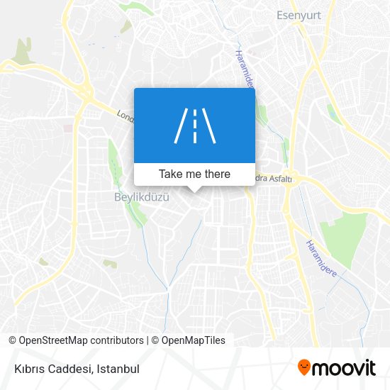 Kıbrıs Caddesi map