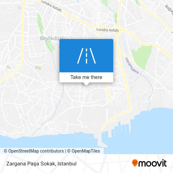 Zargana Paşa Sokak map