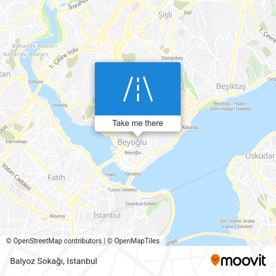 Balyoz Sokağı map