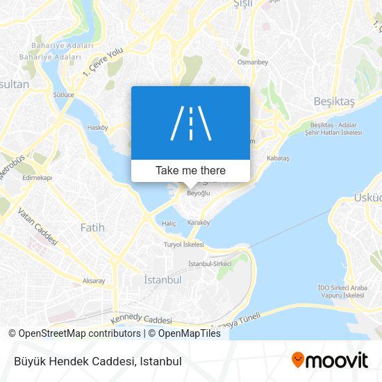 Büyük Hendek Caddesi map