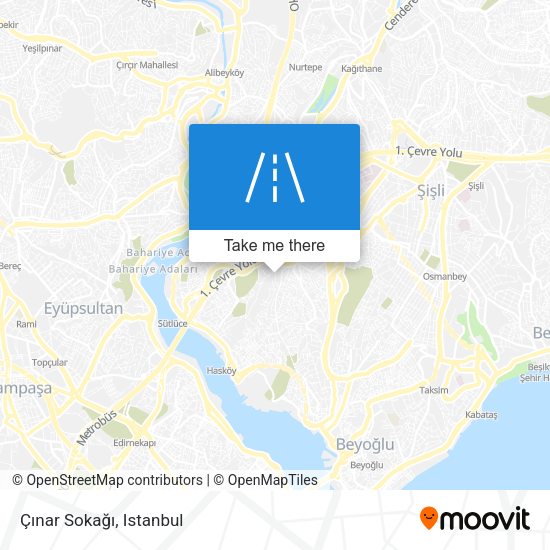 Çınar Sokağı map
