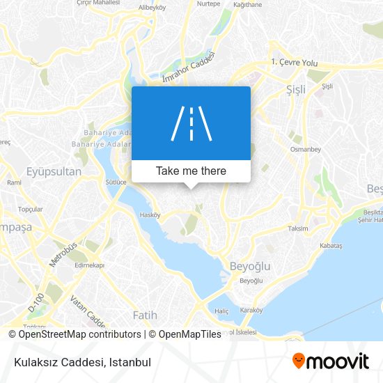 Kulaksız Caddesi map