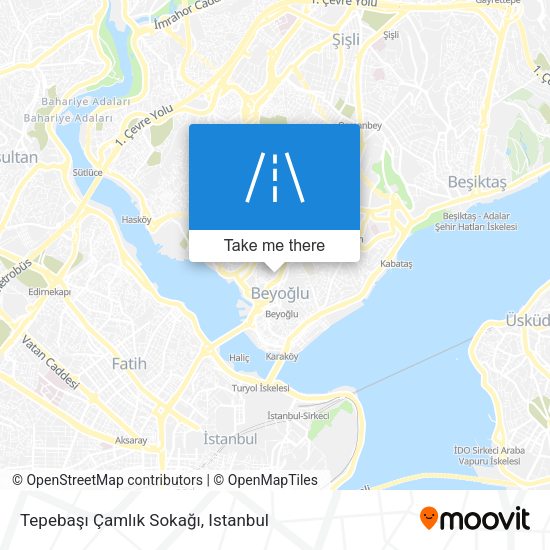 Tepebaşı Çamlık Sokağı map