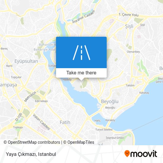 Yaya Çıkmazı map