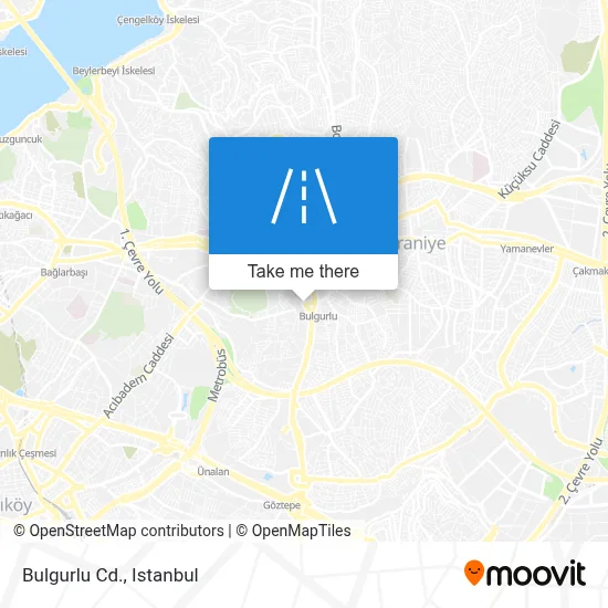 Bulgurlu Cd. map