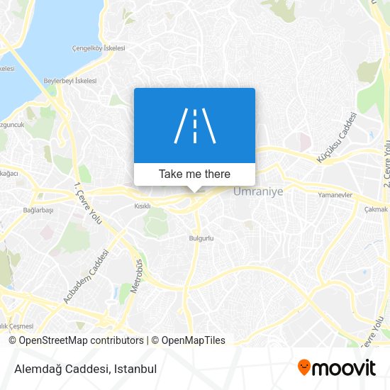 Alemdağ Caddesi map