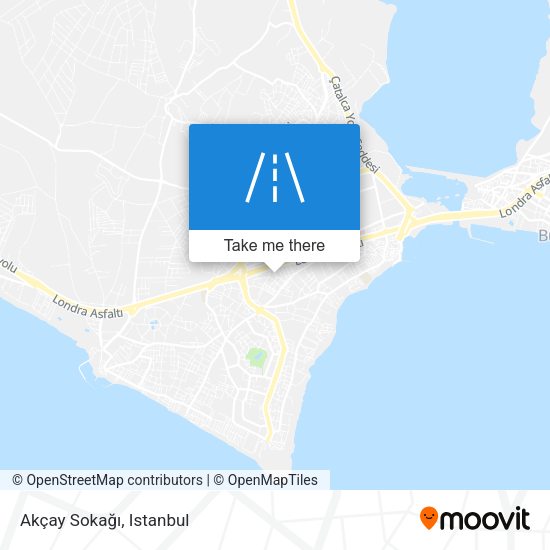 Akçay Sokağı map