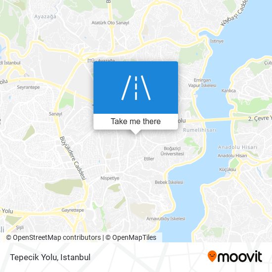 Tepecik Yolu map