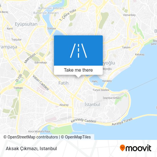 Aksak Çıkmazı map