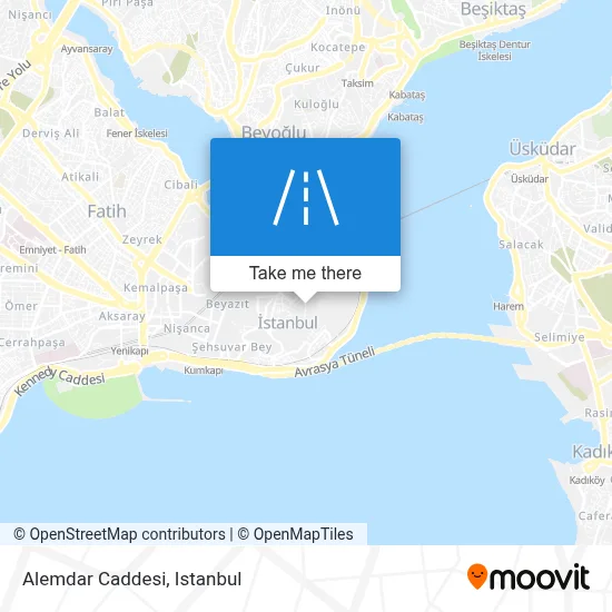 Alemdar Caddesi map