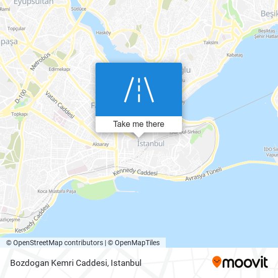 Bozdogan Kemri Caddesi map