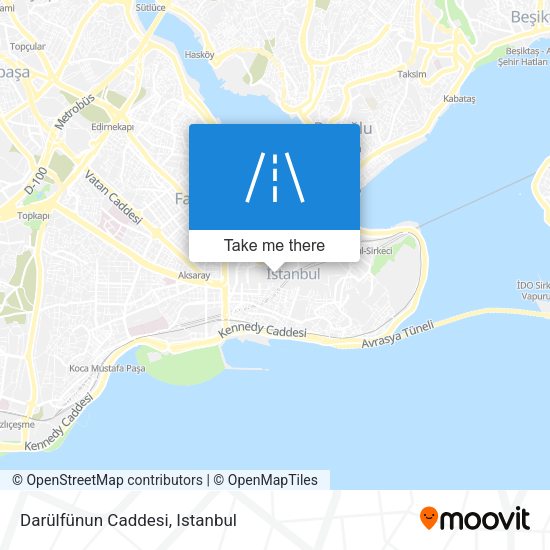 Darülfünun Caddesi map