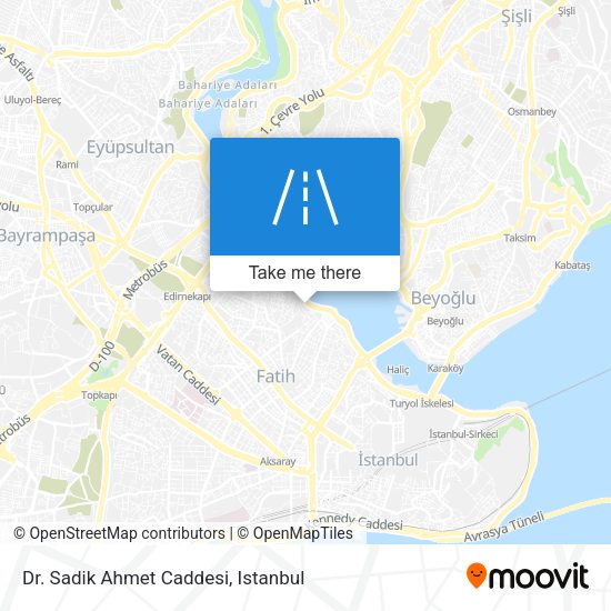 Dr. Sadik Ahmet Caddesi map